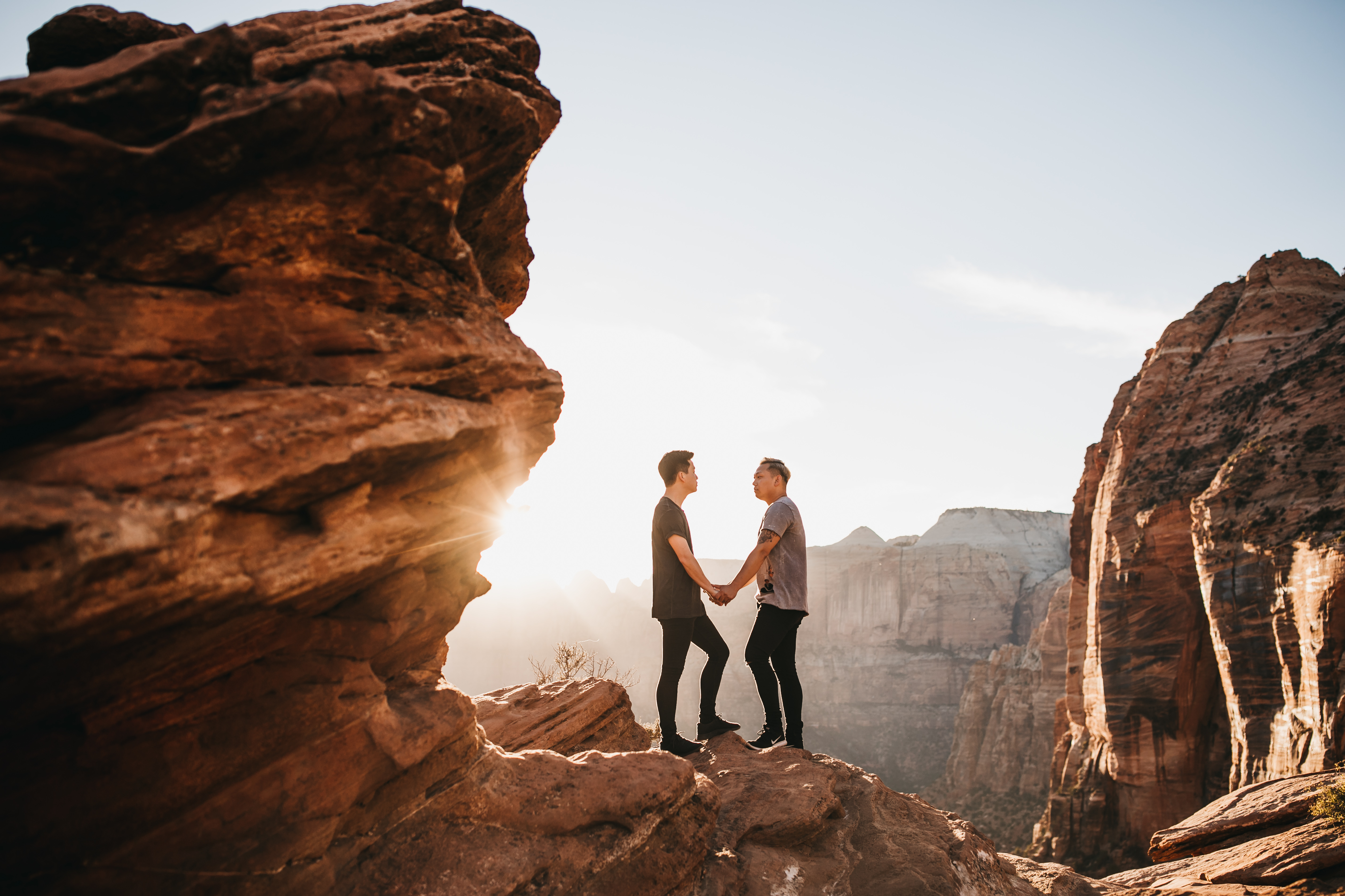 Red Rock Engagement Session